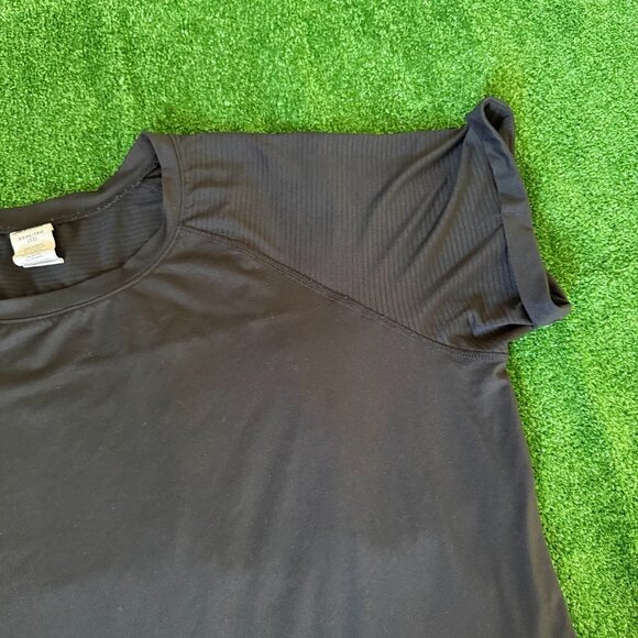 Avia Raglan Sleeve Crew Neck Black Running Athletic Gym T-Shirt Plus Size XXXL - Picture 6 of 13